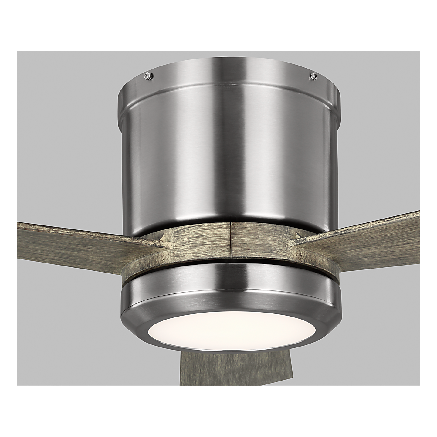 Clarity 42" Semi Flush LED Ceiling Fan