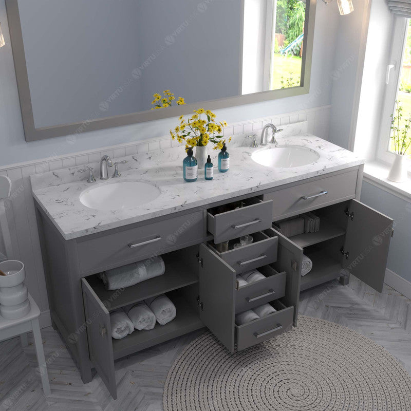 Caroline 72" Double Bath Vanity