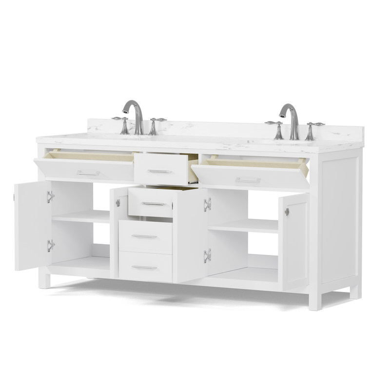 Caroline 72" Double Bath Vanity