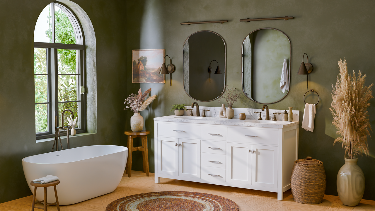 Caroline 72" Double Bath Vanity