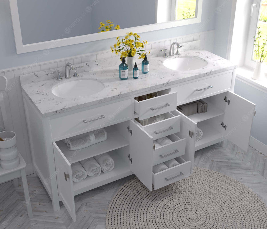 Caroline 72" Double Bath Vanity