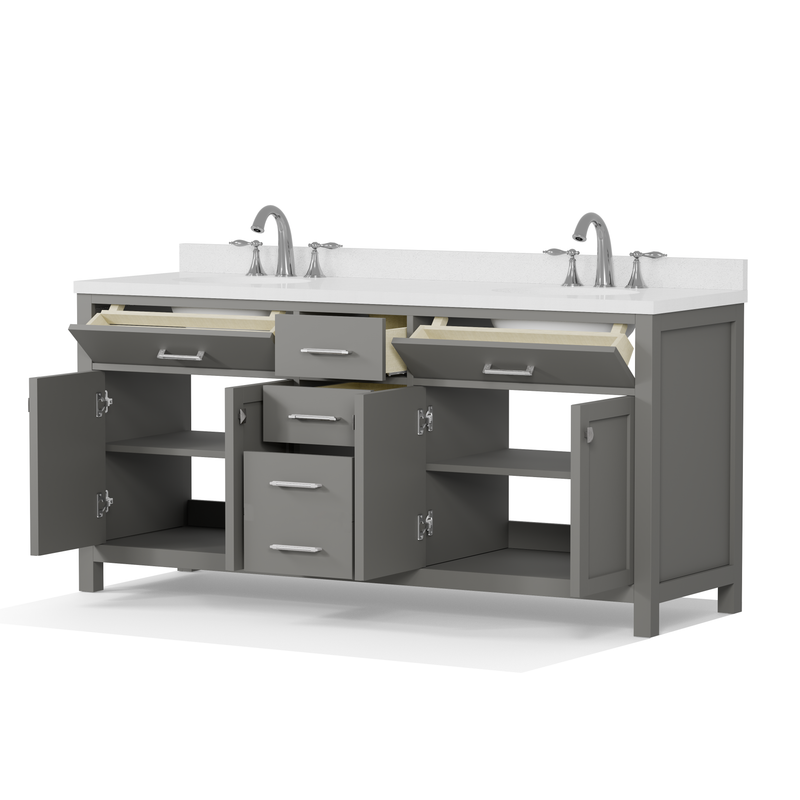 Caroline 72" Double Bath Vanity