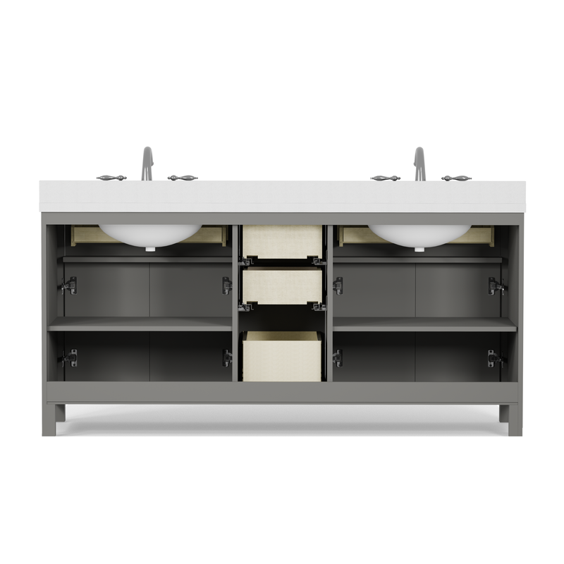 Caroline 72" Double Bath Vanity