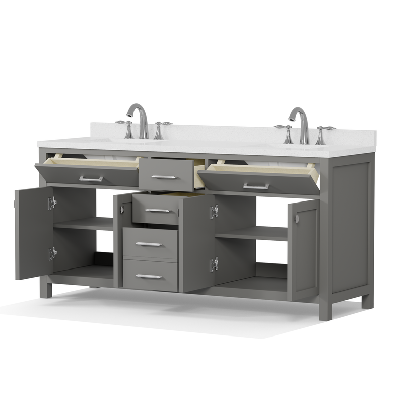 Caroline 72" Double Bath Vanity