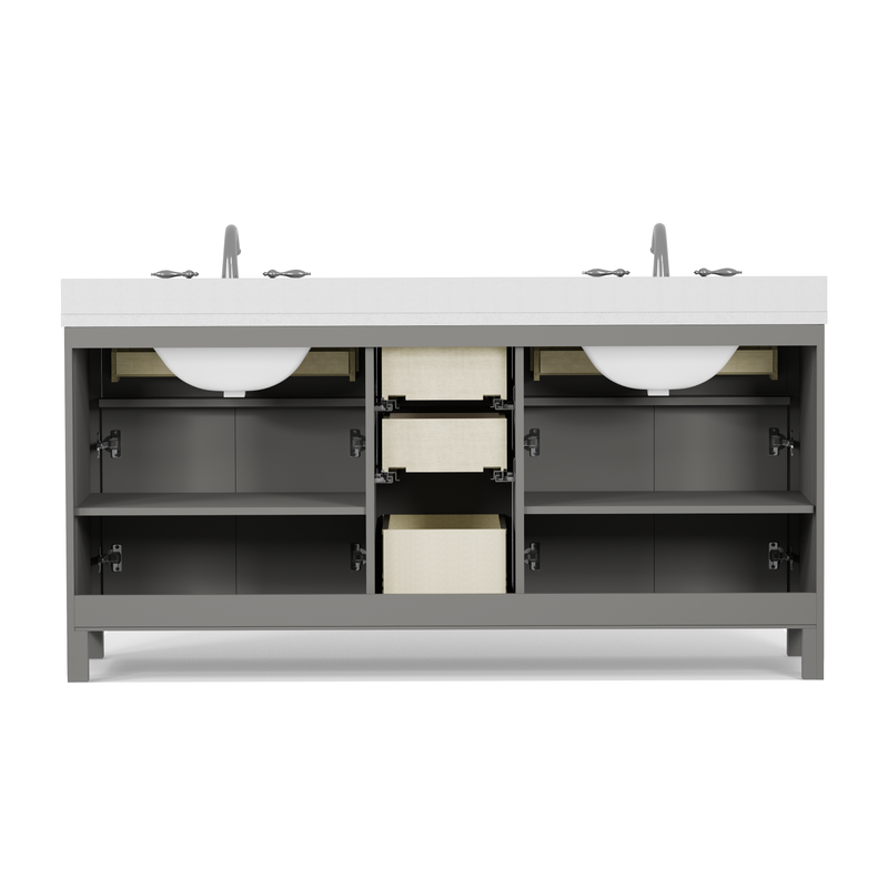 Caroline 72" Double Bath Vanity