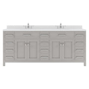 Caroline Parkway 78" Double Bath Vanity