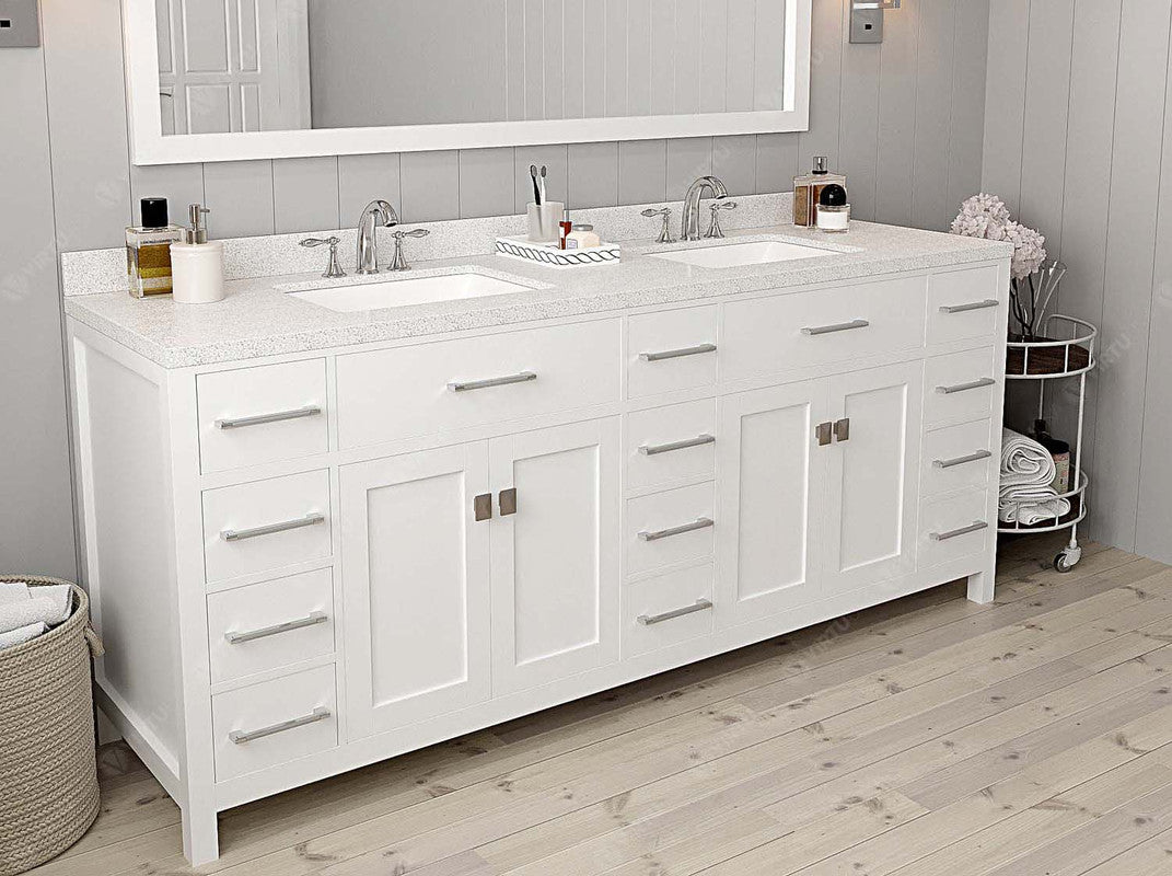 Caroline Parkway 78" Double Bath Vanity
