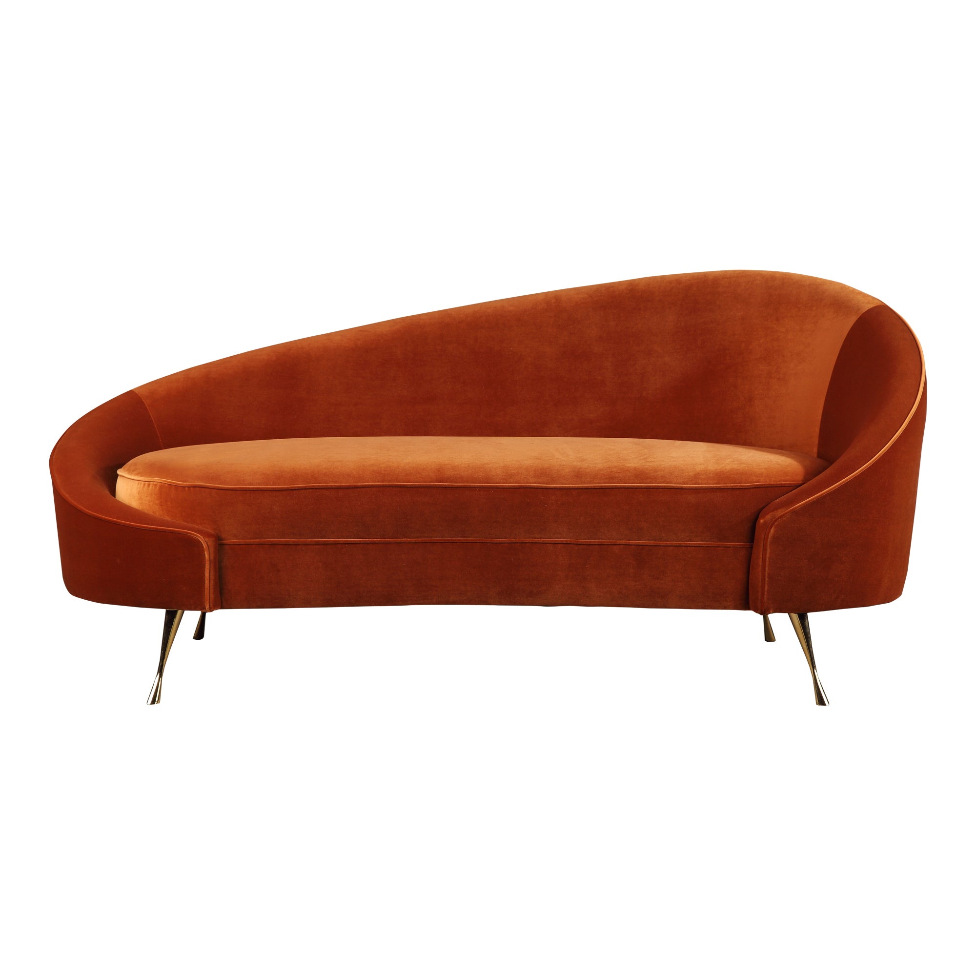 Moes Abigail Chaise Umber ME-1053-12