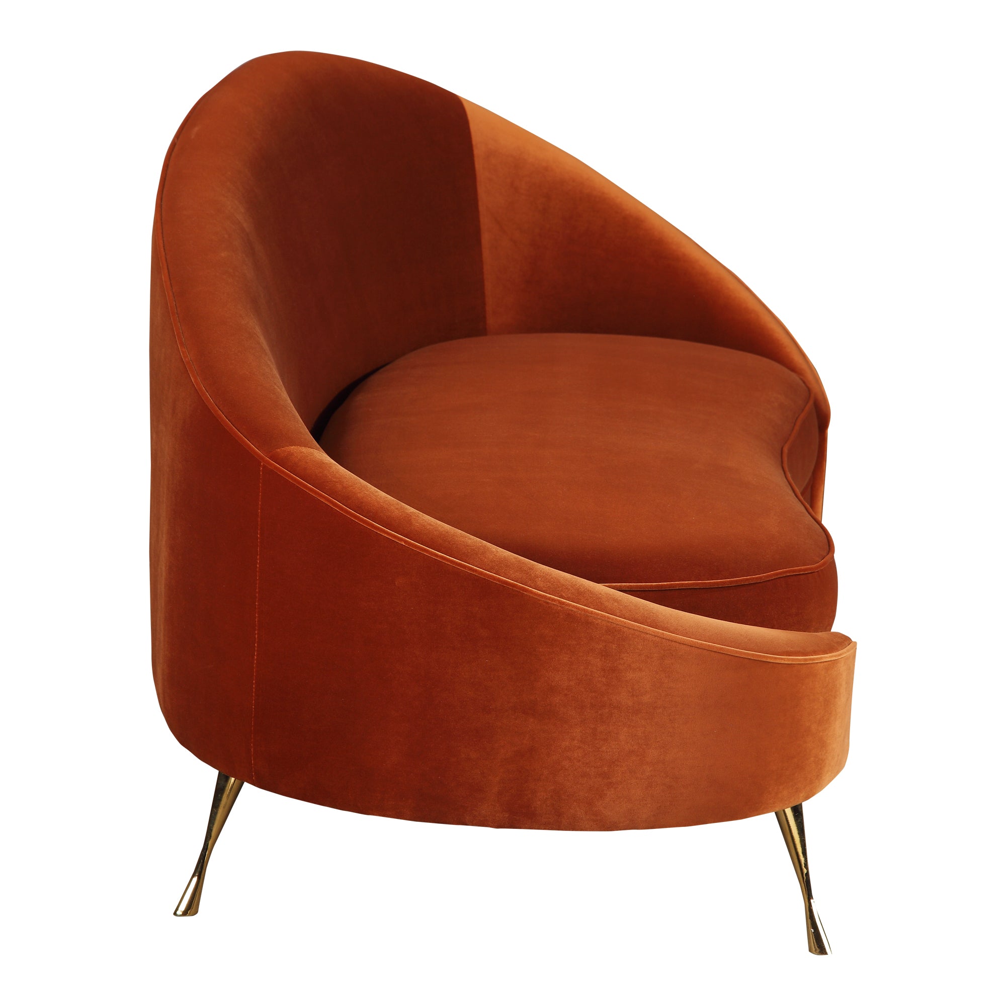 Moes Abigail Chaise Umber ME-1053-12