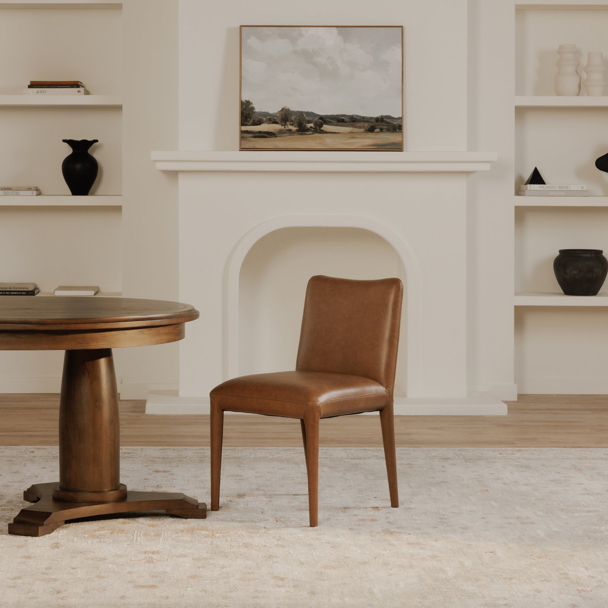 Moes Calla Dining Chair Brown - Set Of Two ME-1062-03