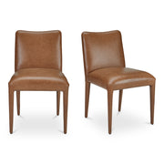 Moes Calla Dining Chair Brown - Set Of Two ME-1062-03