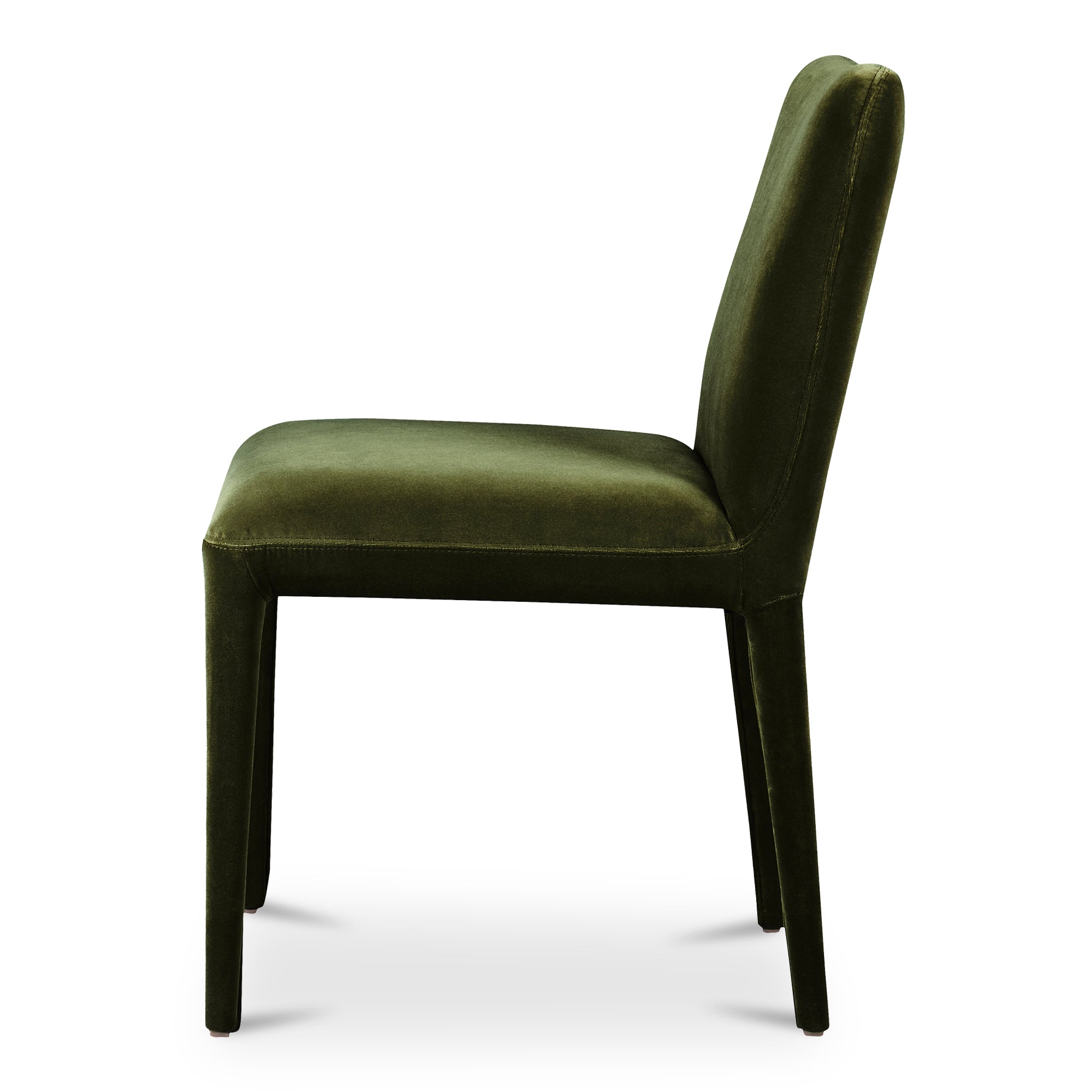 Moes Calla Dining Chair Green Velvet - Set Of Two ME-1062-27