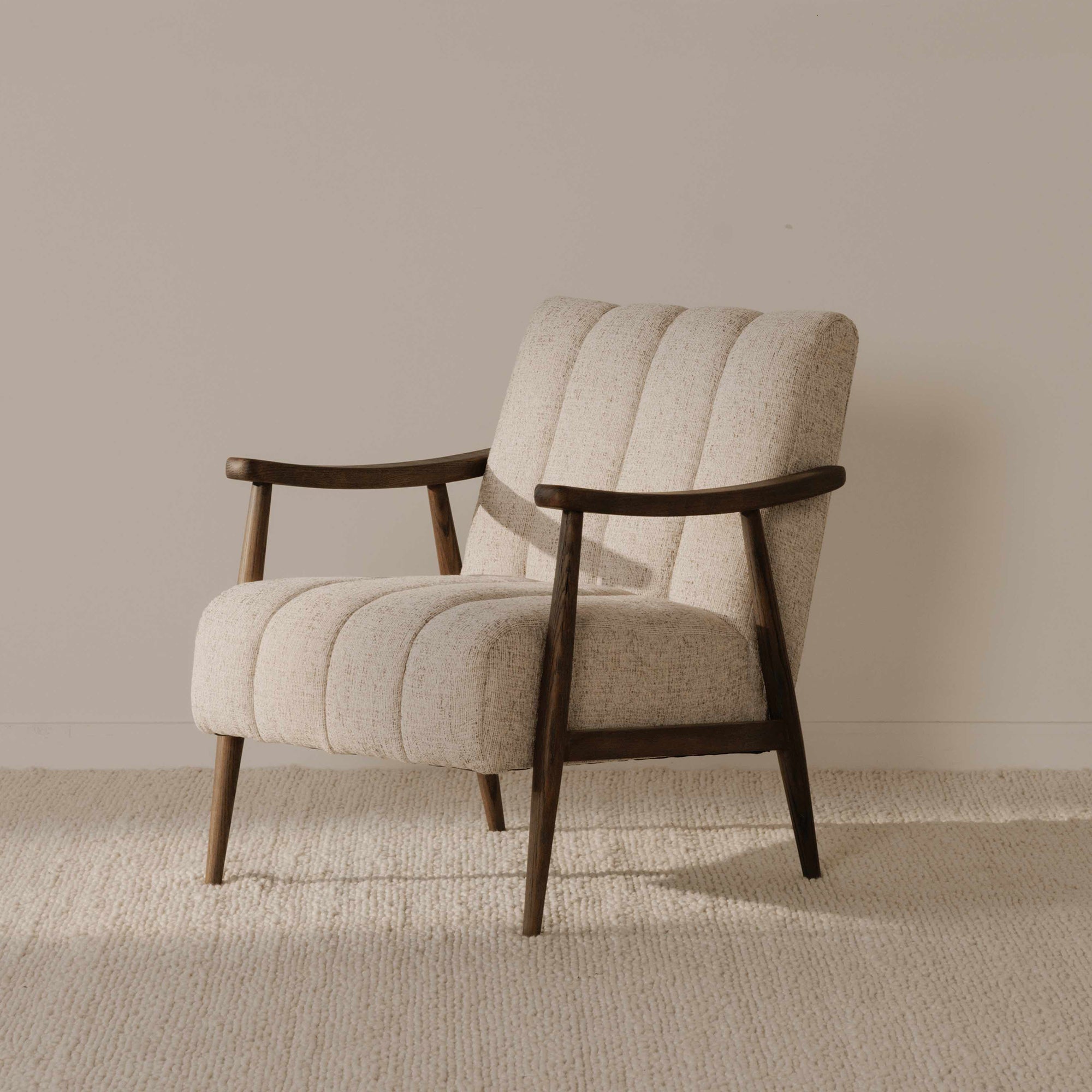 Moes Aster Accent Chair Pebbled Beige ME-1064-34