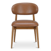 Moes Ellie Dining Chair Brown Leather ME-1069-03