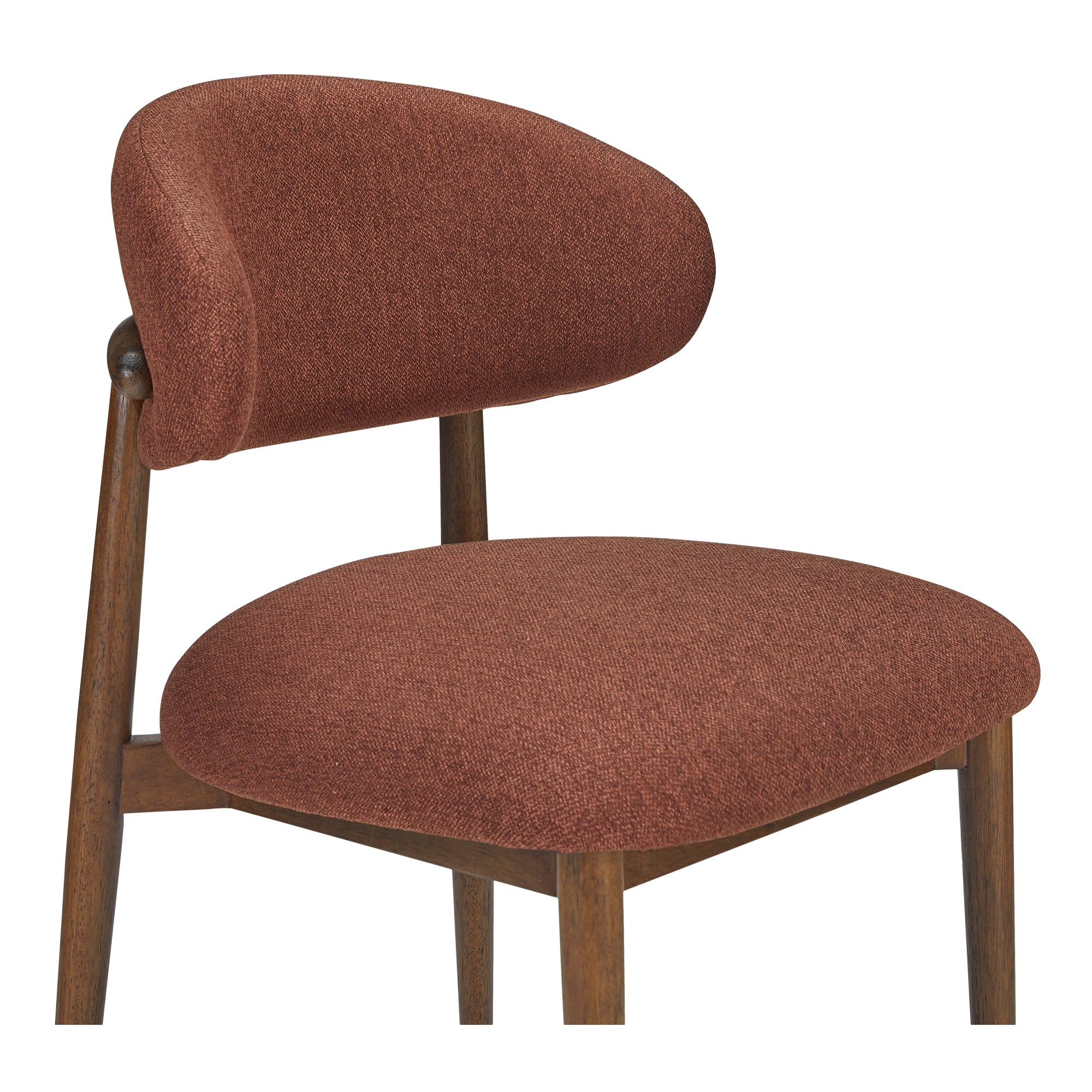 Moes Ellie Dining Chair Rust ME-1069-22