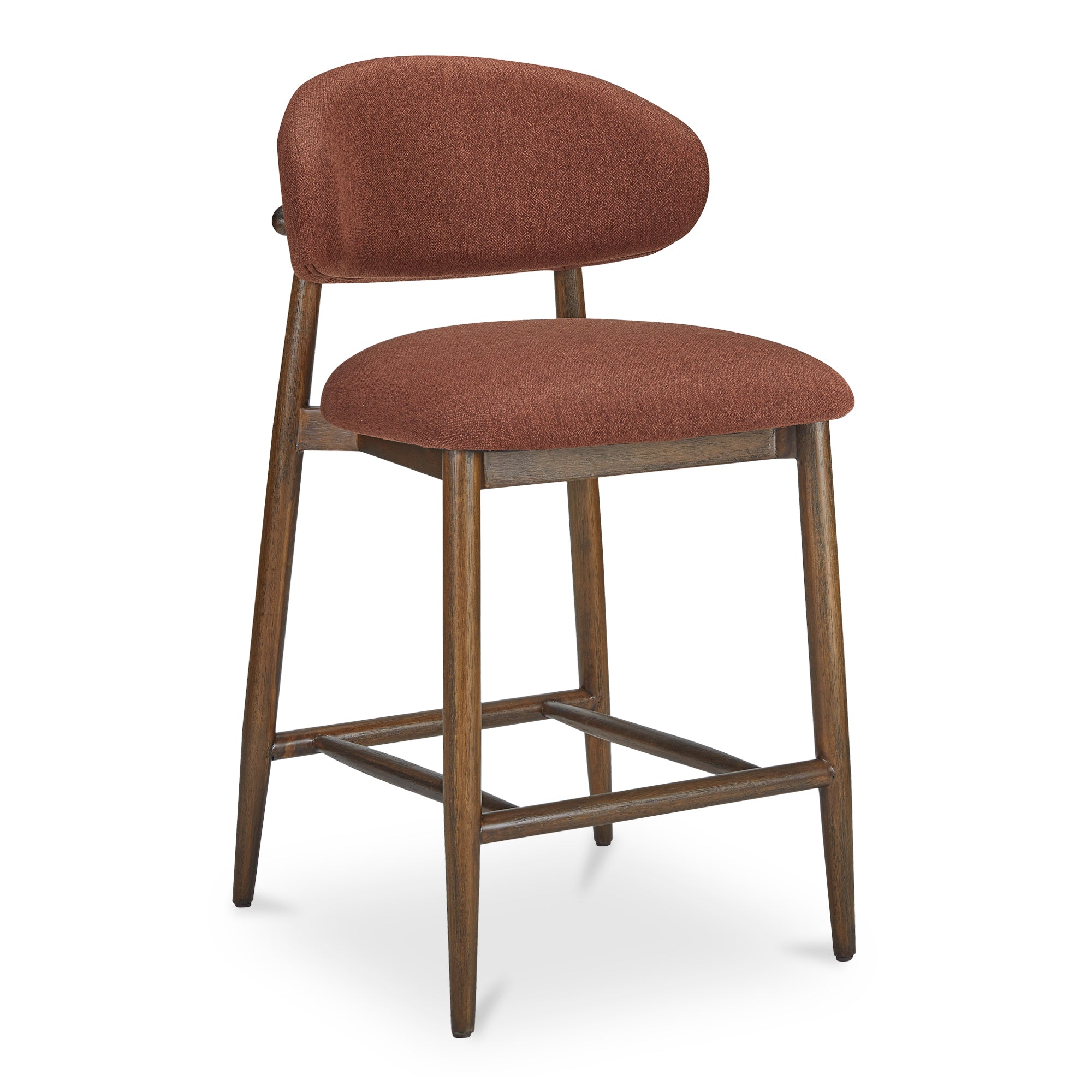 Moes Ellie Counter Stool Rust ME-1070-22