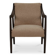 Moes Yates Accent Chair Beige Faux Shearling ME-1074-34