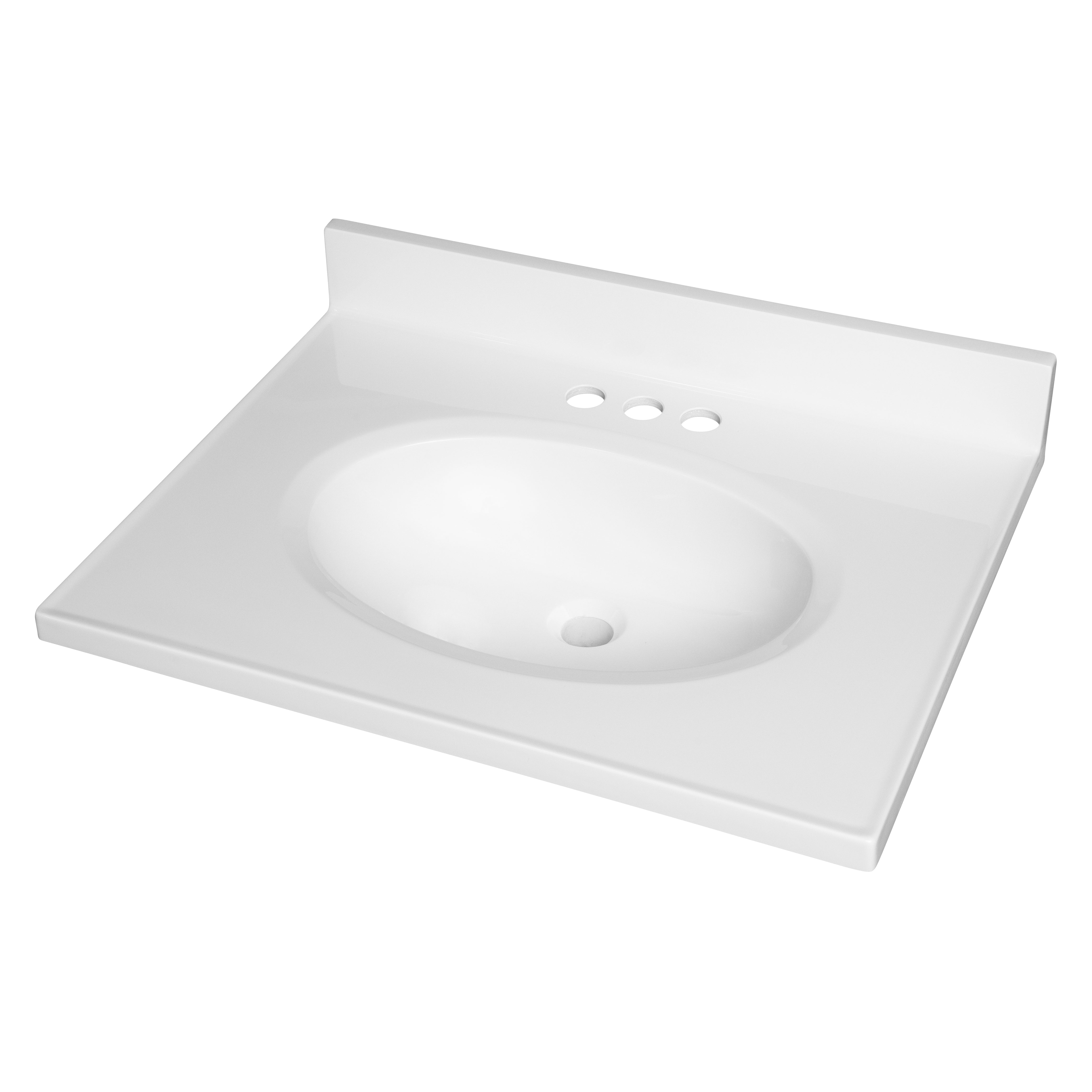 Fine Fixtures Cultured Marble Vanity Sink