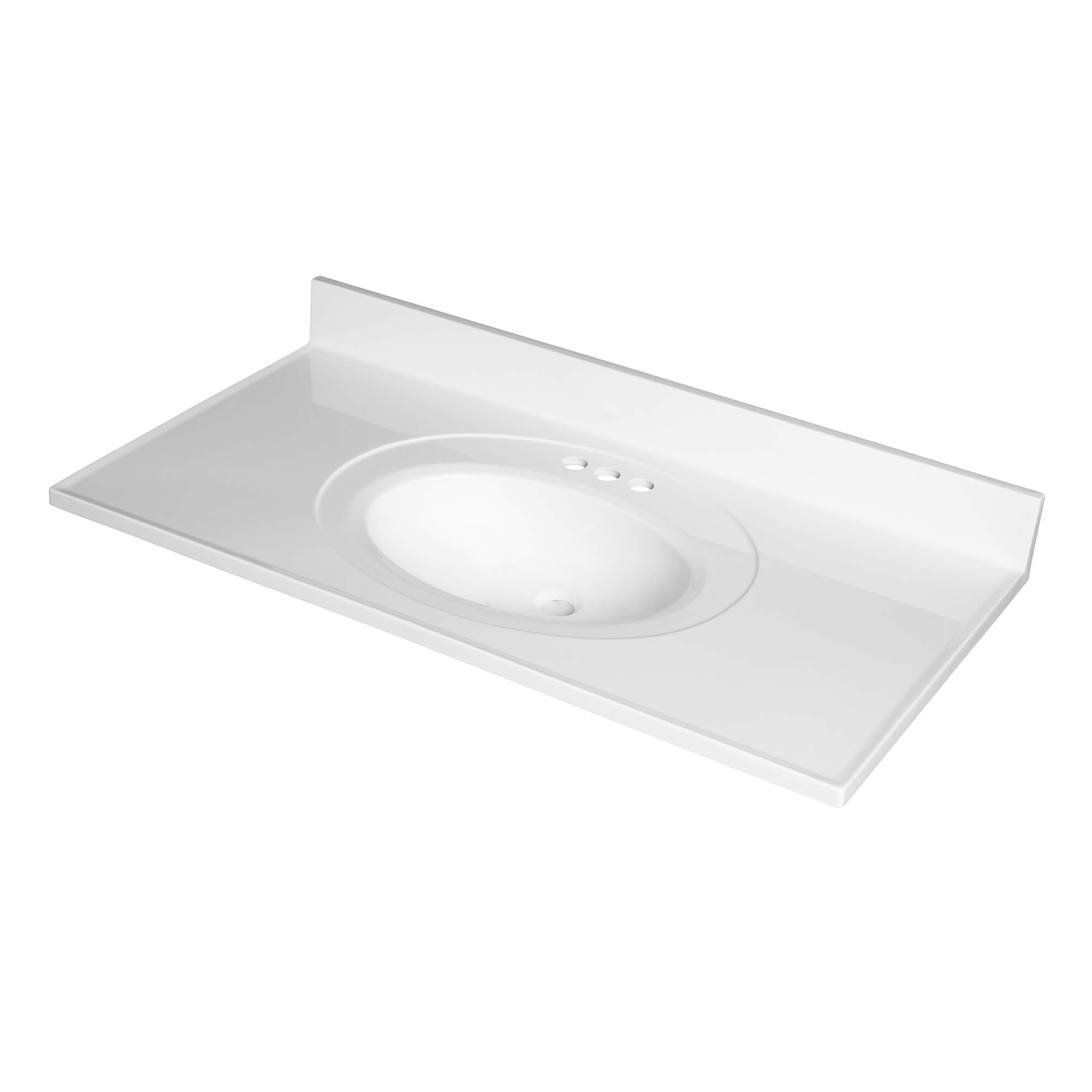 Fine Fixtures Cultured Marble Vanity Sink