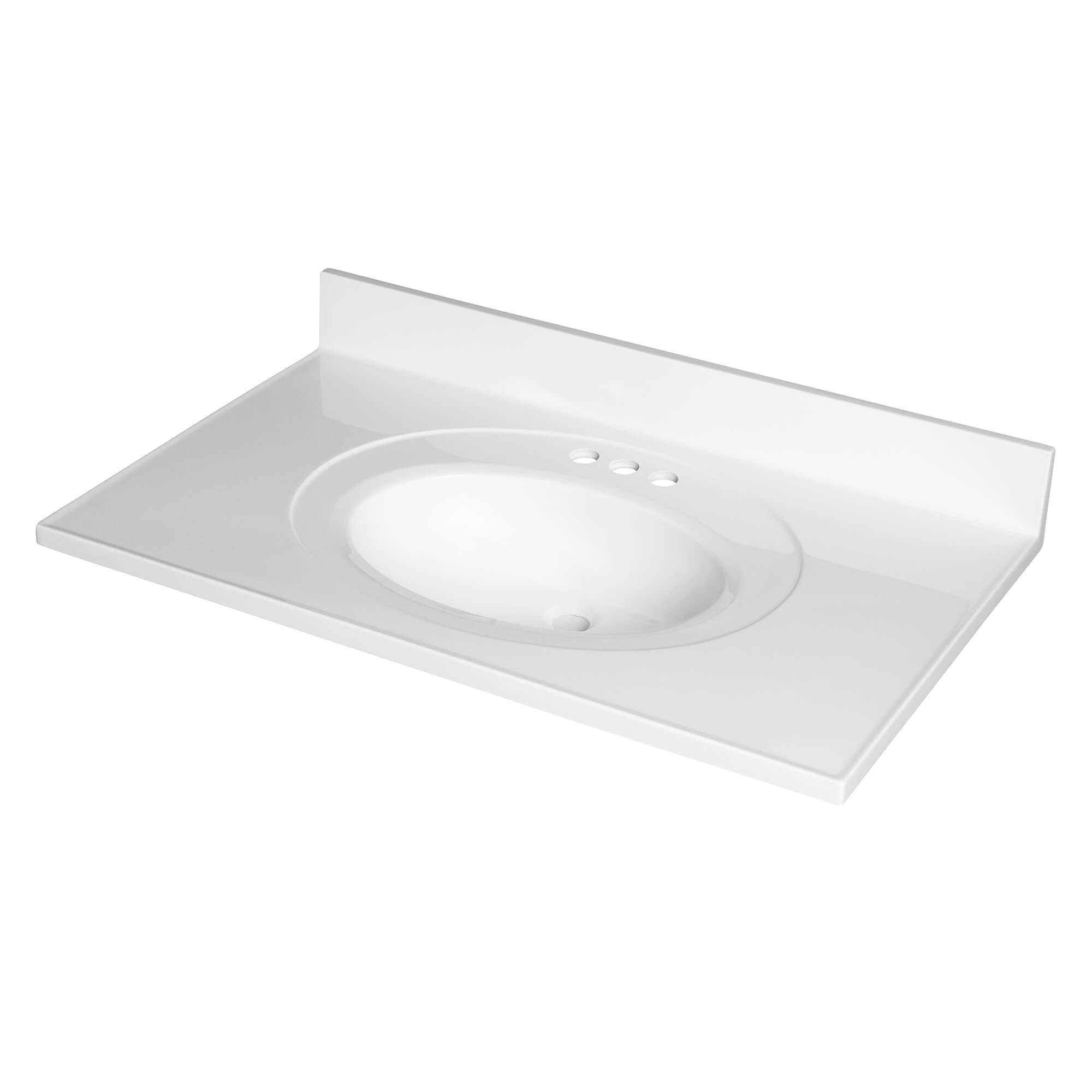 Fine Fixtures Cultured Marble Vanity Sink