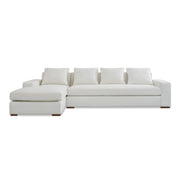 Moes Thomas Left Sectional Ivory MO-1004-05-L-0