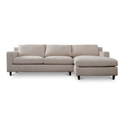 Moes Hutton Right Sectional Beige MO-1005-34-R-0