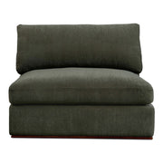 Moes Rue Slipper Chair Deep Green MO-1009-27