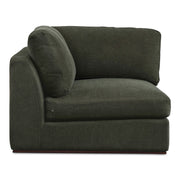 Moes Rue Corner Chair Deep Green MO-1010-27