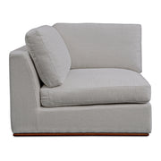 Moes Rue Corner Chair Flecked Grey MO-1010-29