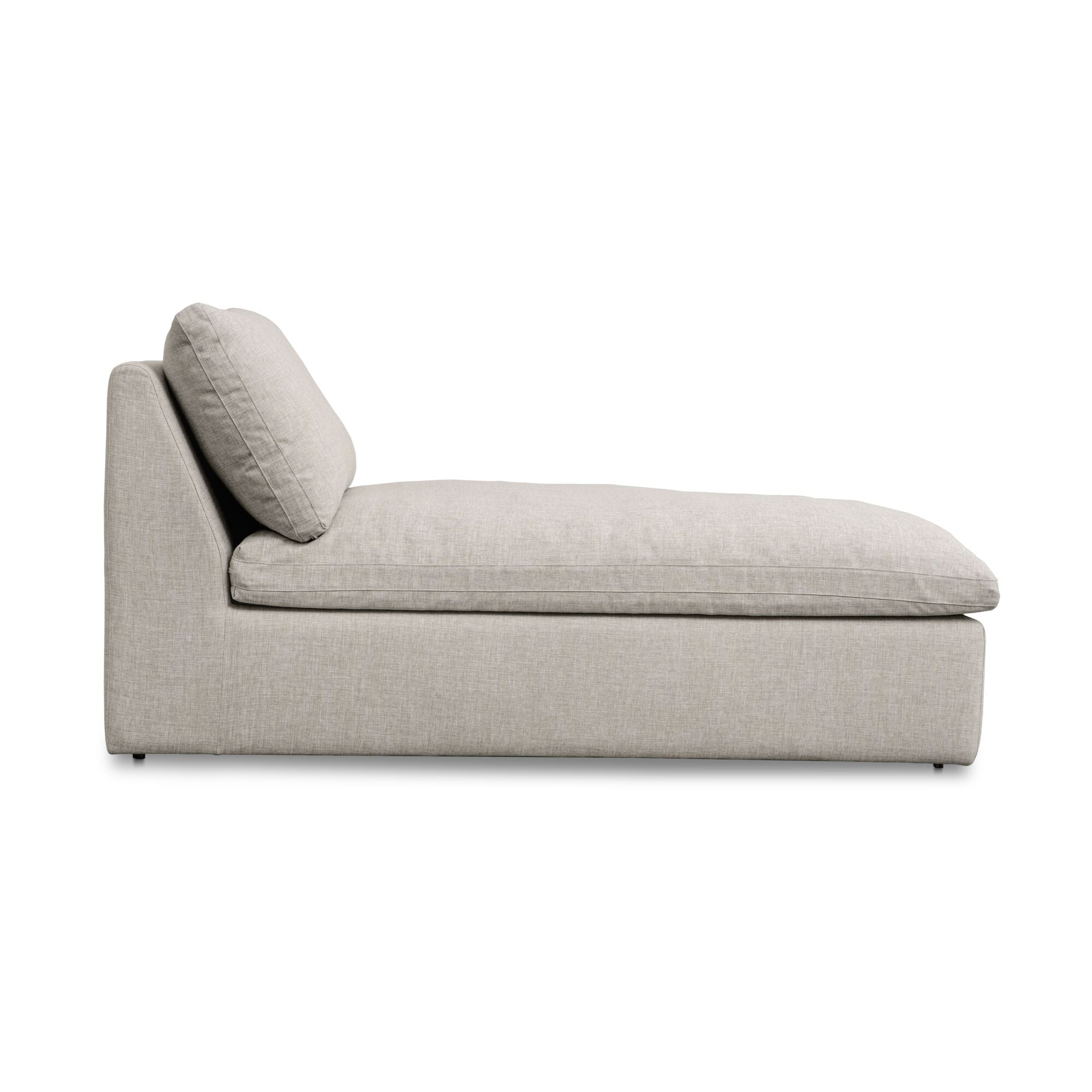 Moes Miles Outdoor Chaise Speckled Light Grey MO-1016-29