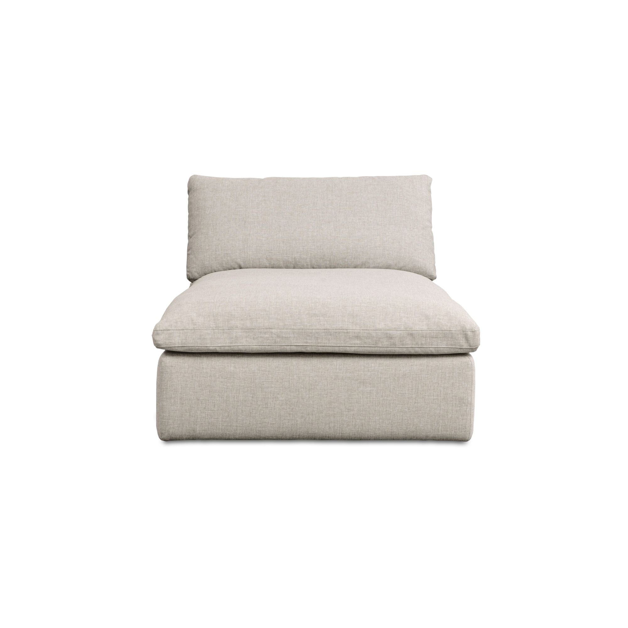 Moes Miles Outdoor Chaise Speckled Light Grey MO-1016-29