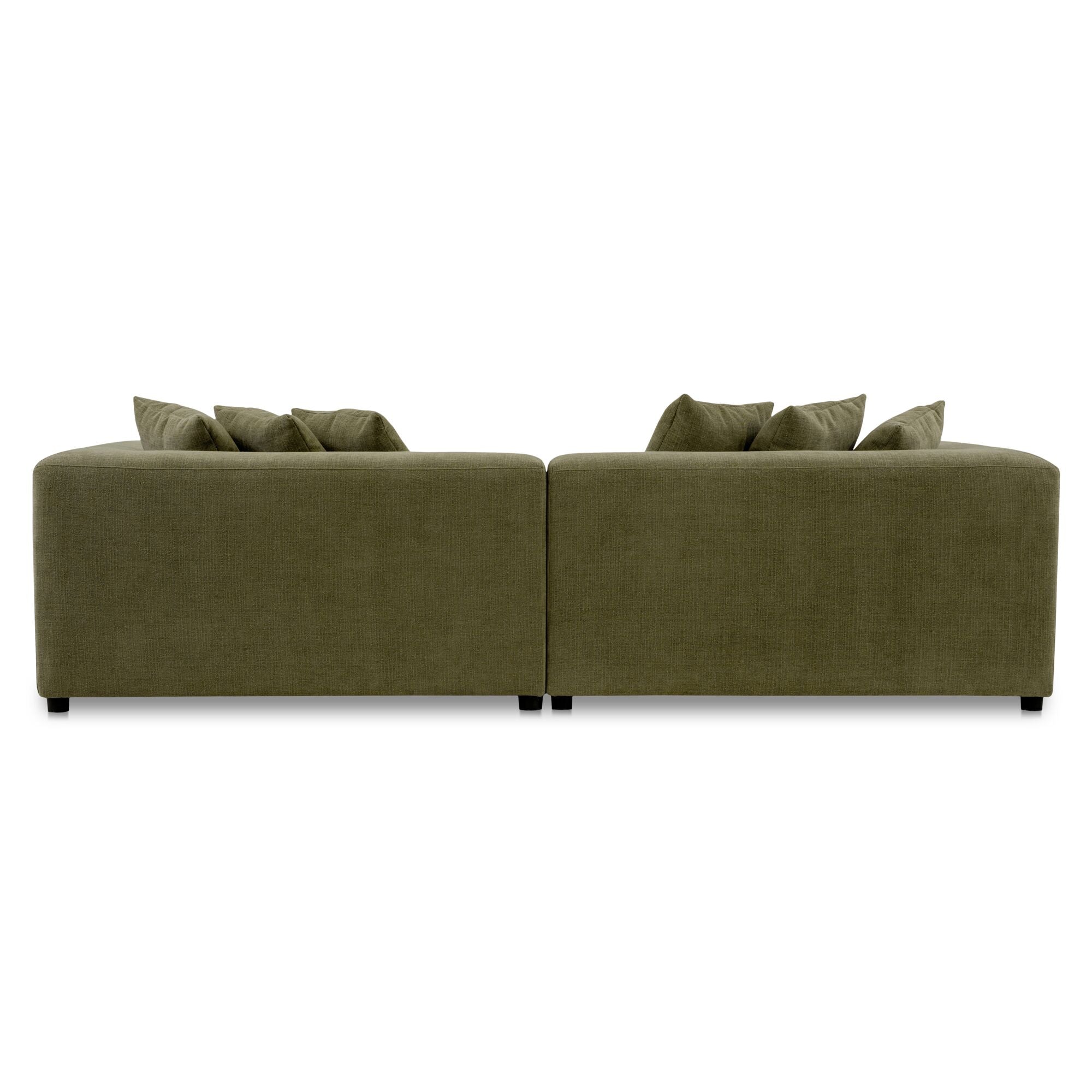 Moes Davie Sofa Olive MO-1024-16-0