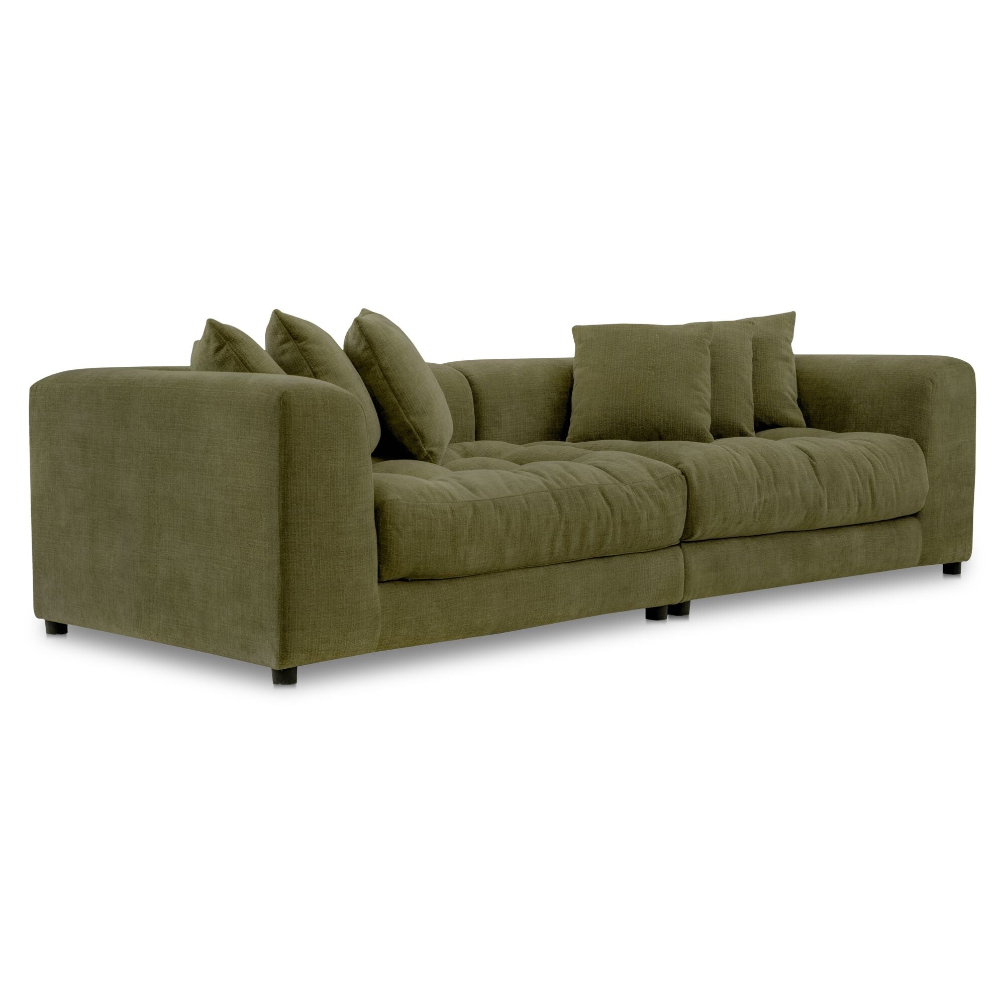 Moes Davie Sofa Olive MO-1024-16-0