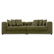 Moes Davie Sofa Olive MO-1024-16-0