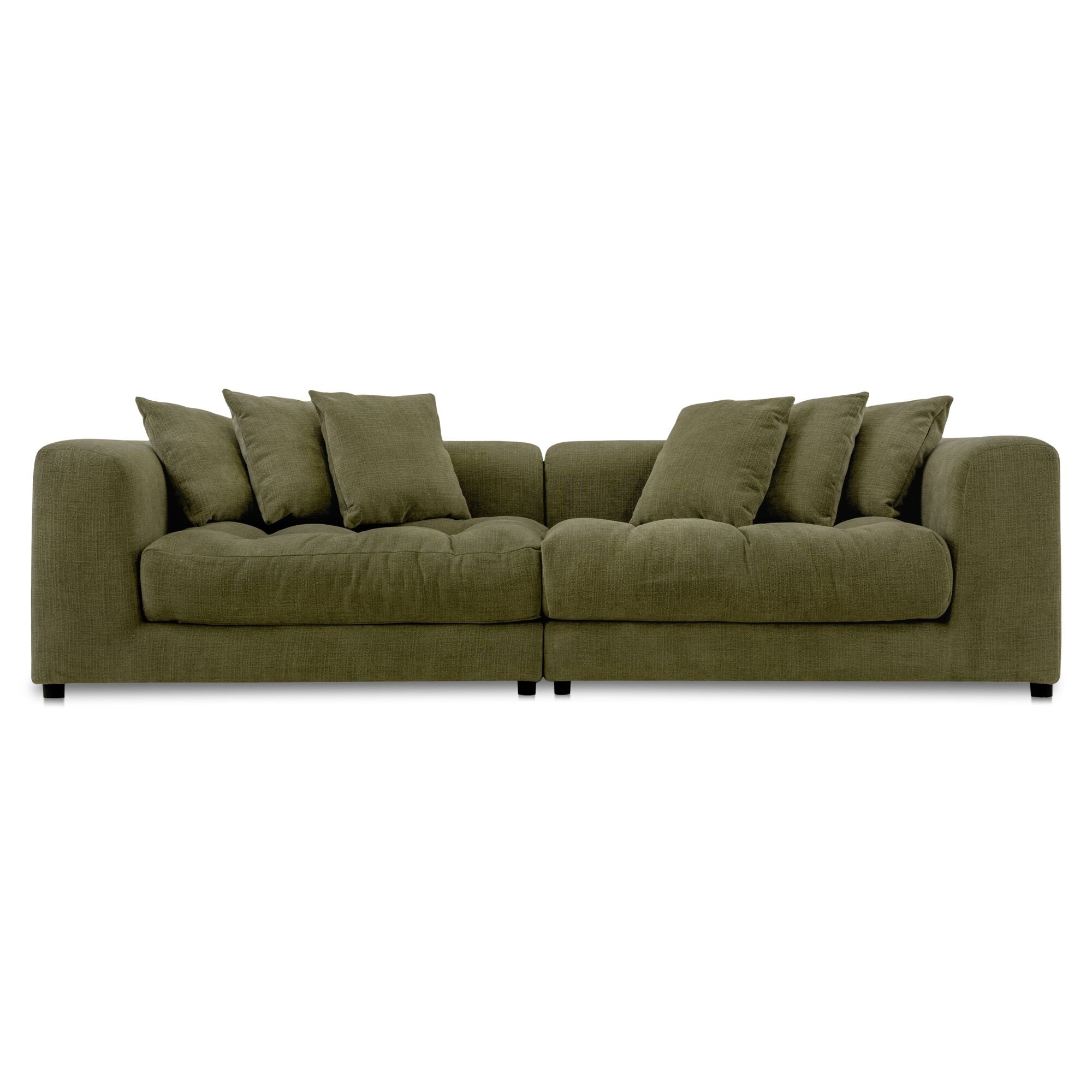 Moes Davie Sofa Olive MO-1024-16-0