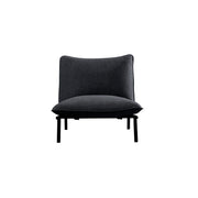 Moes Morgan Outdoor Accent Chair Speckled Charcoal MO-1025-07