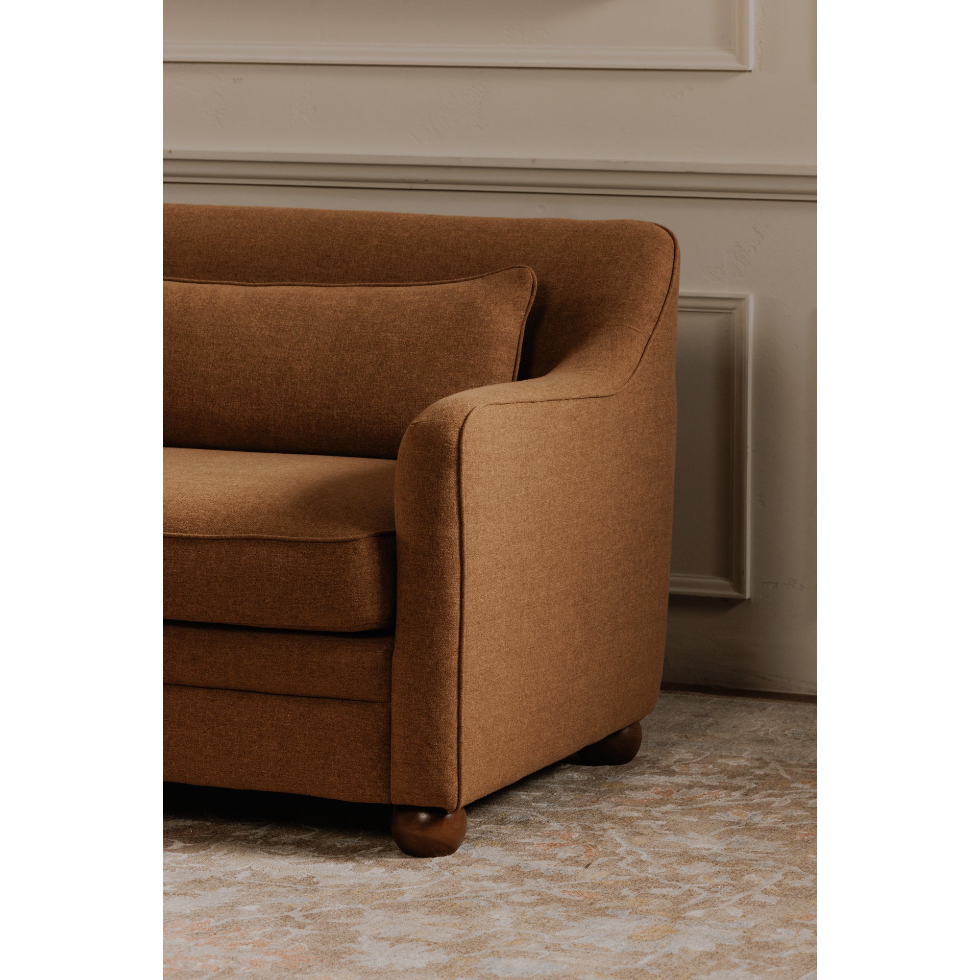 Moes Amira Sofa Rust MO-1030-12
