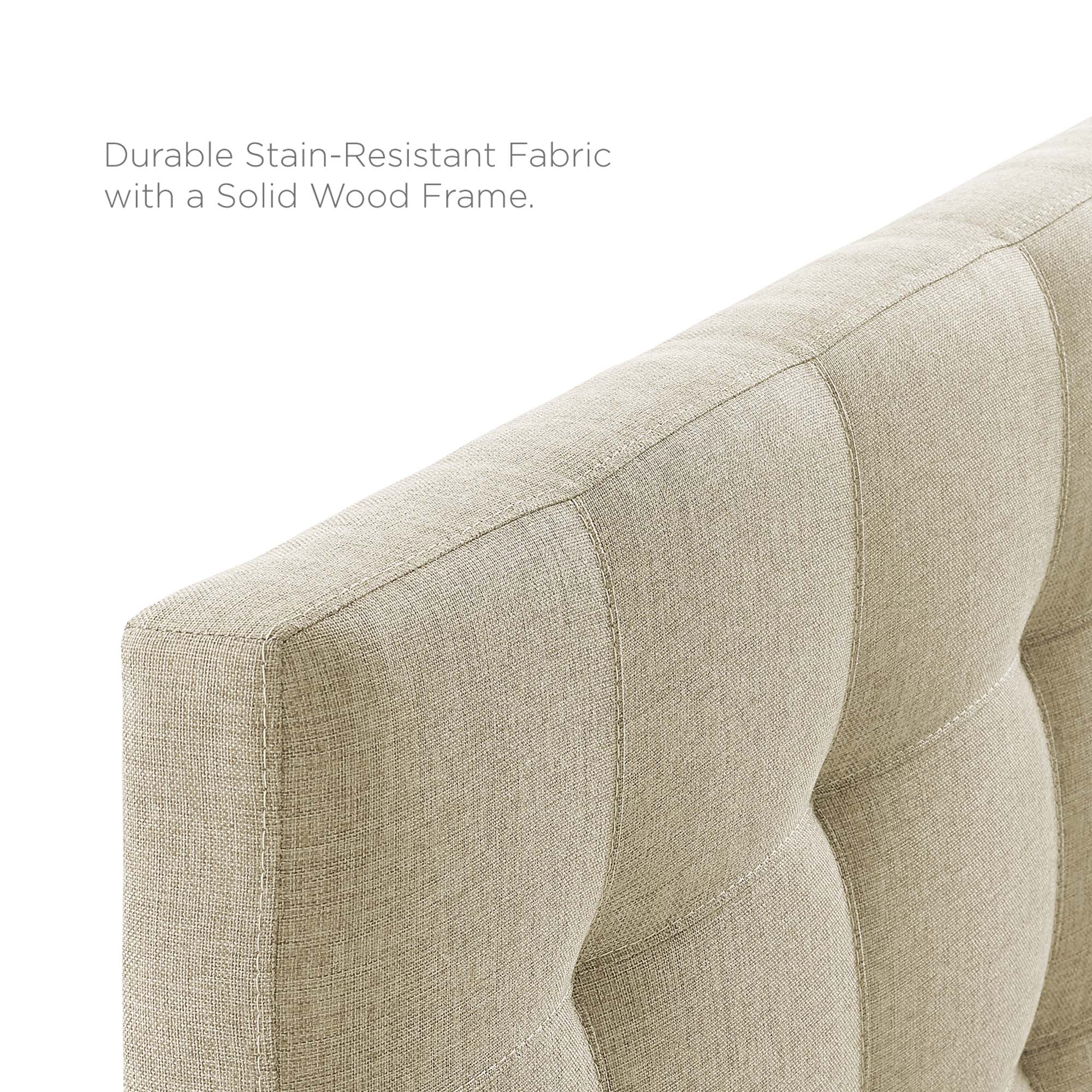 Modway Lily Upholstered Fabric Queen Headboard