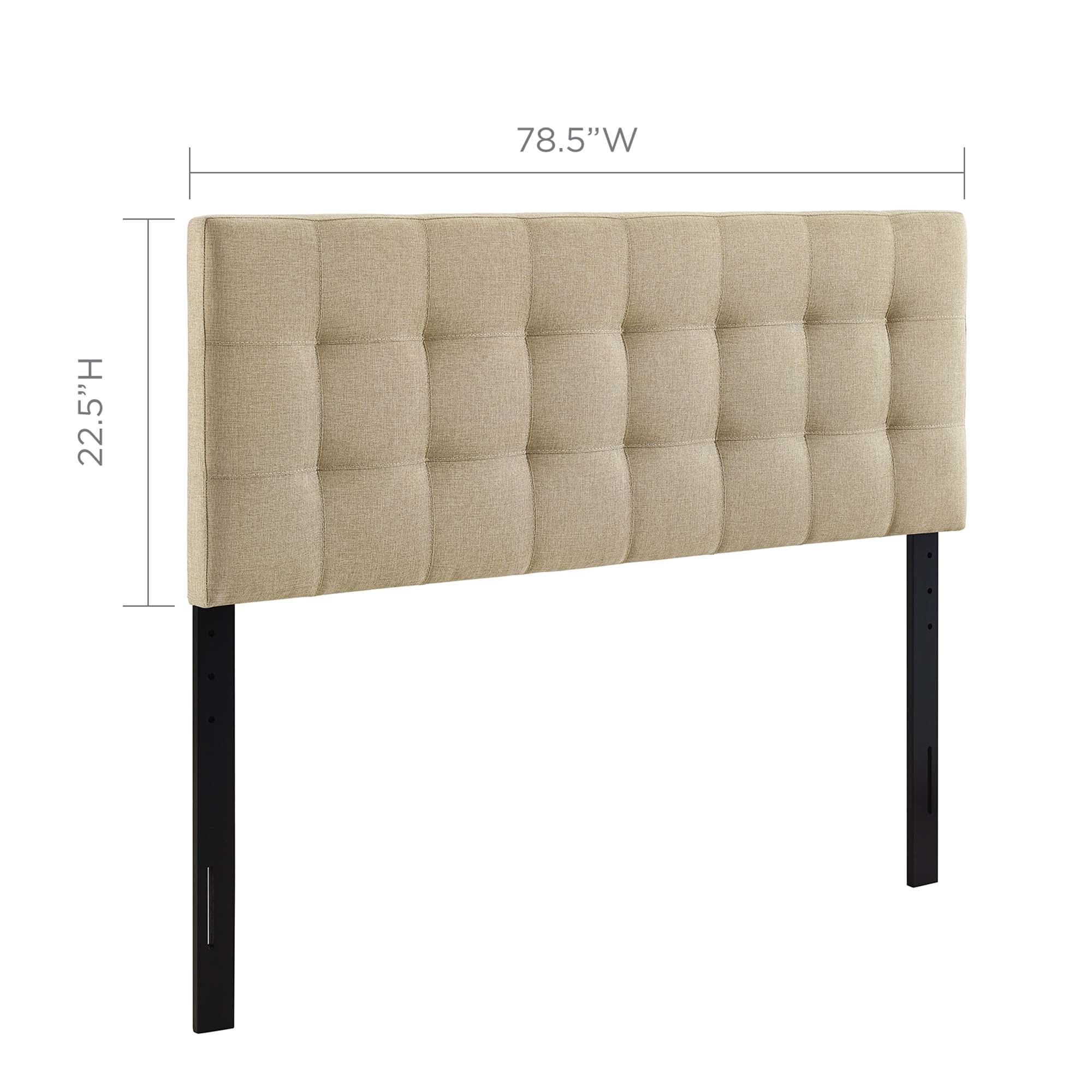 Modway Lily Upholstered Fabric King Headboard
