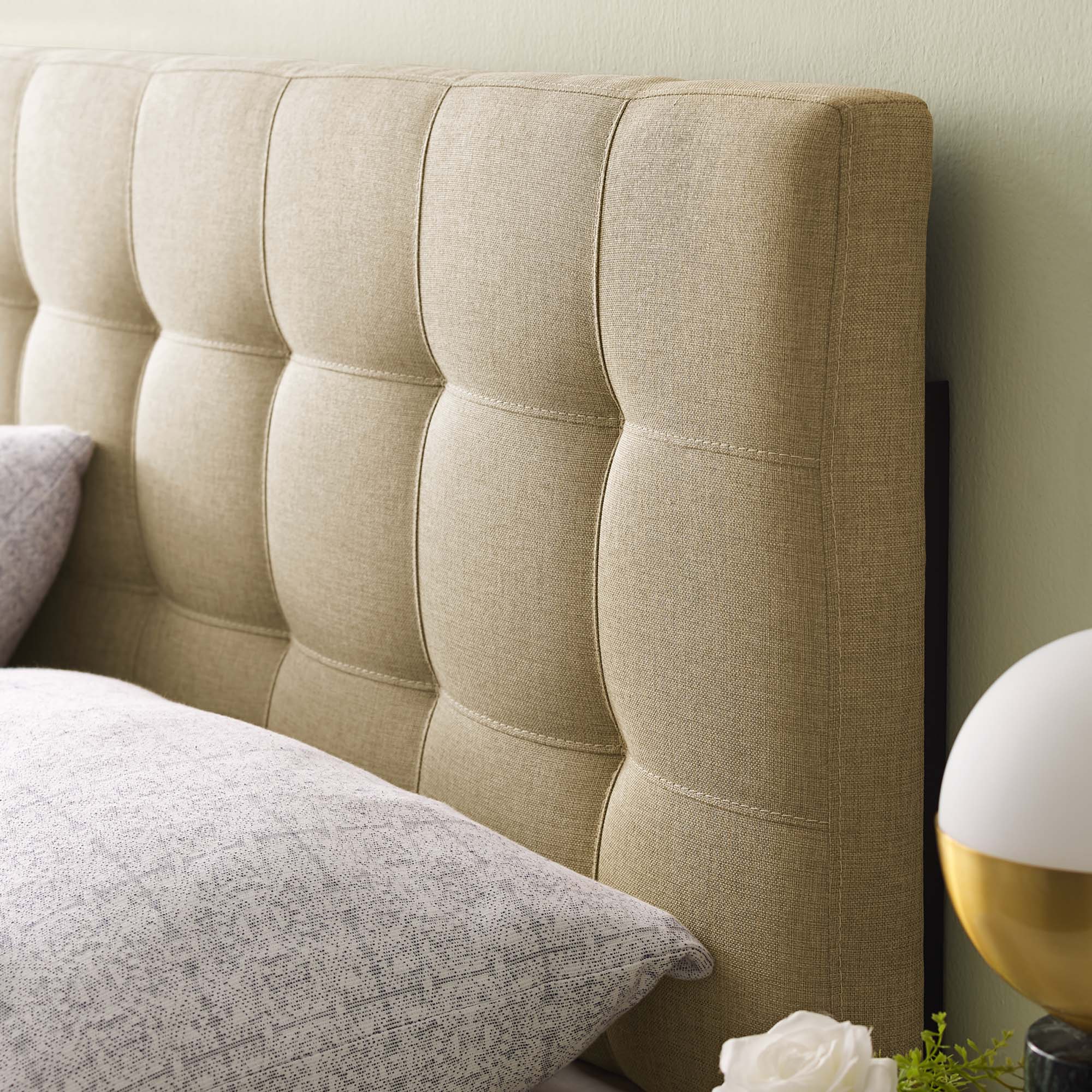 Modway Lily Upholstered Fabric King Headboard