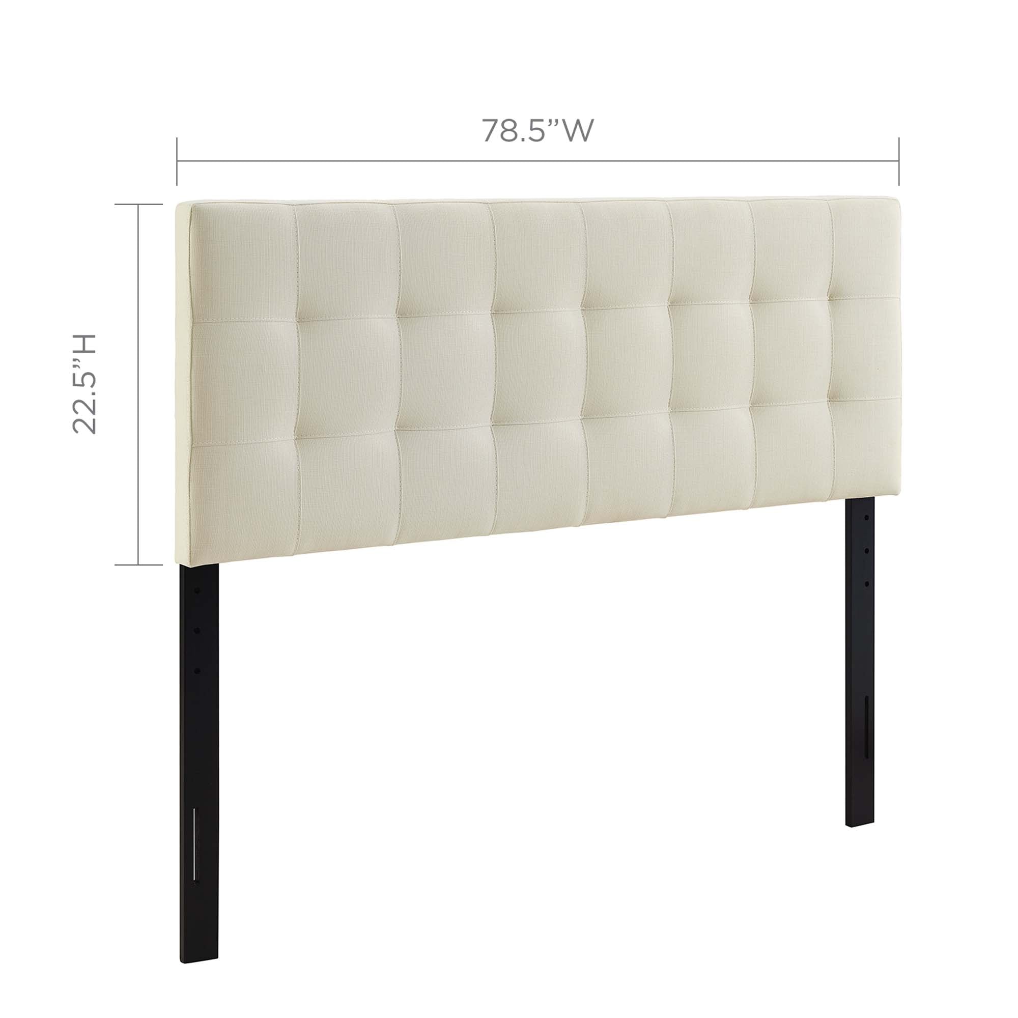 Modway Lily Upholstered Fabric King Headboard