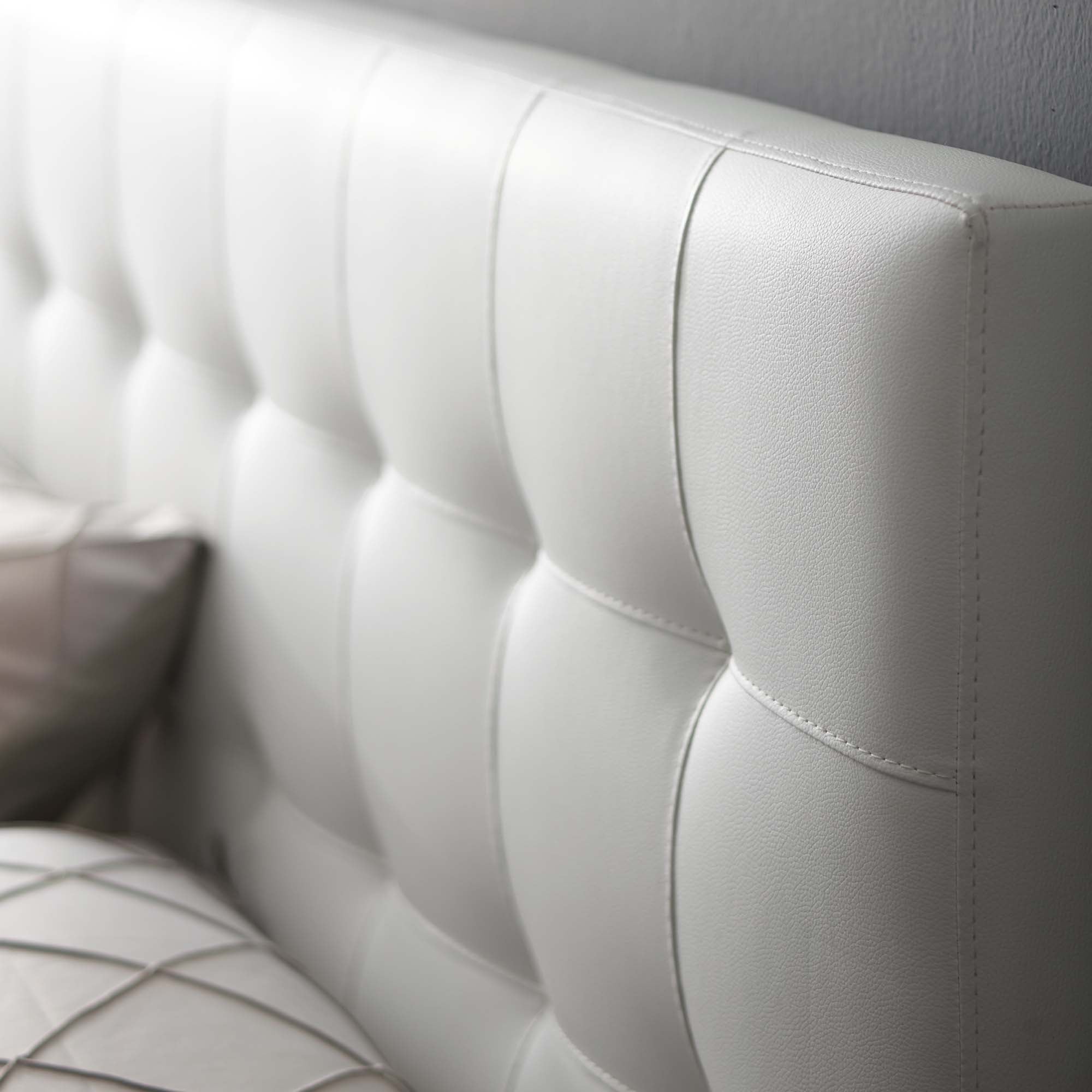 Modway Lily Upholstered Vinyl King Headboard