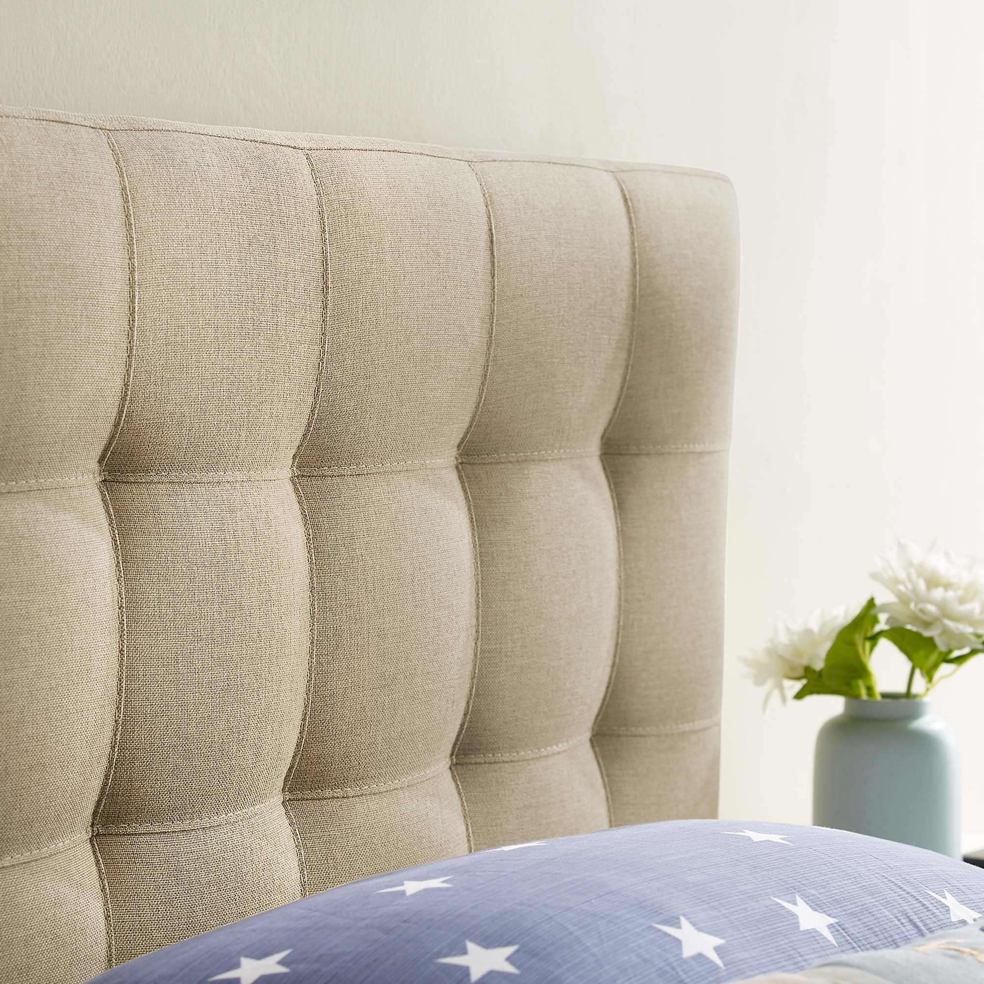 Modway Lily Upholstered Fabric Twin Headboard