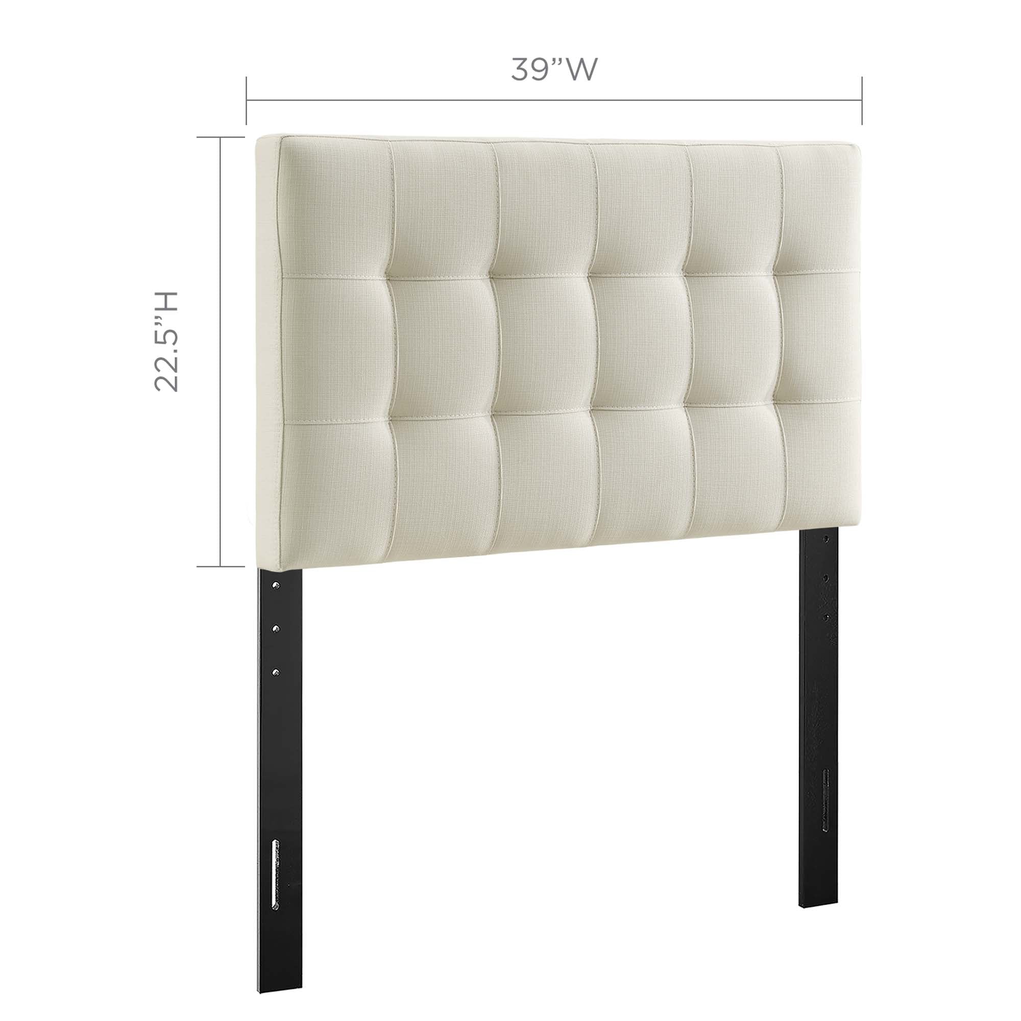 Modway Lily Upholstered Fabric Twin Headboard