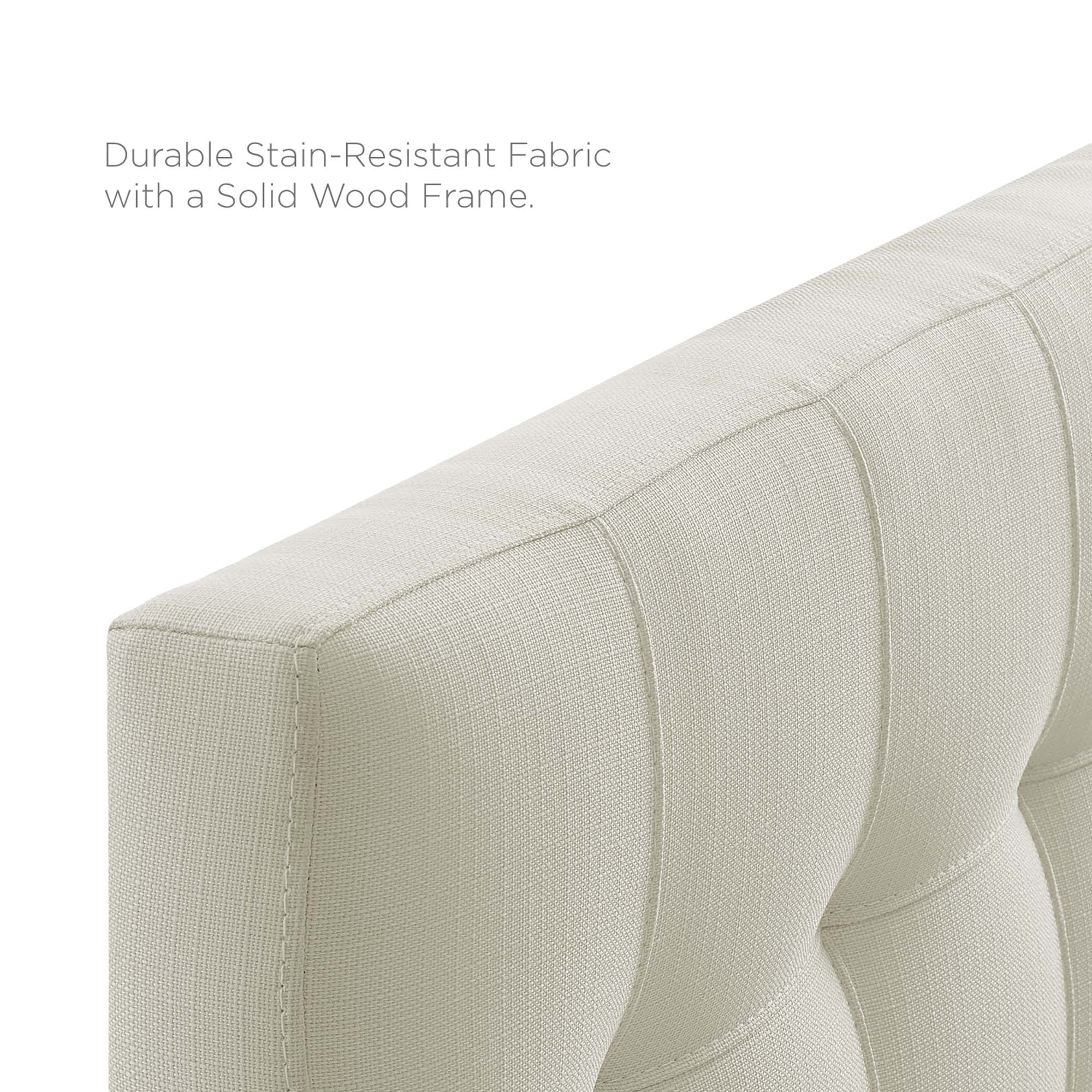 Modway Lily Upholstered Fabric Twin Headboard