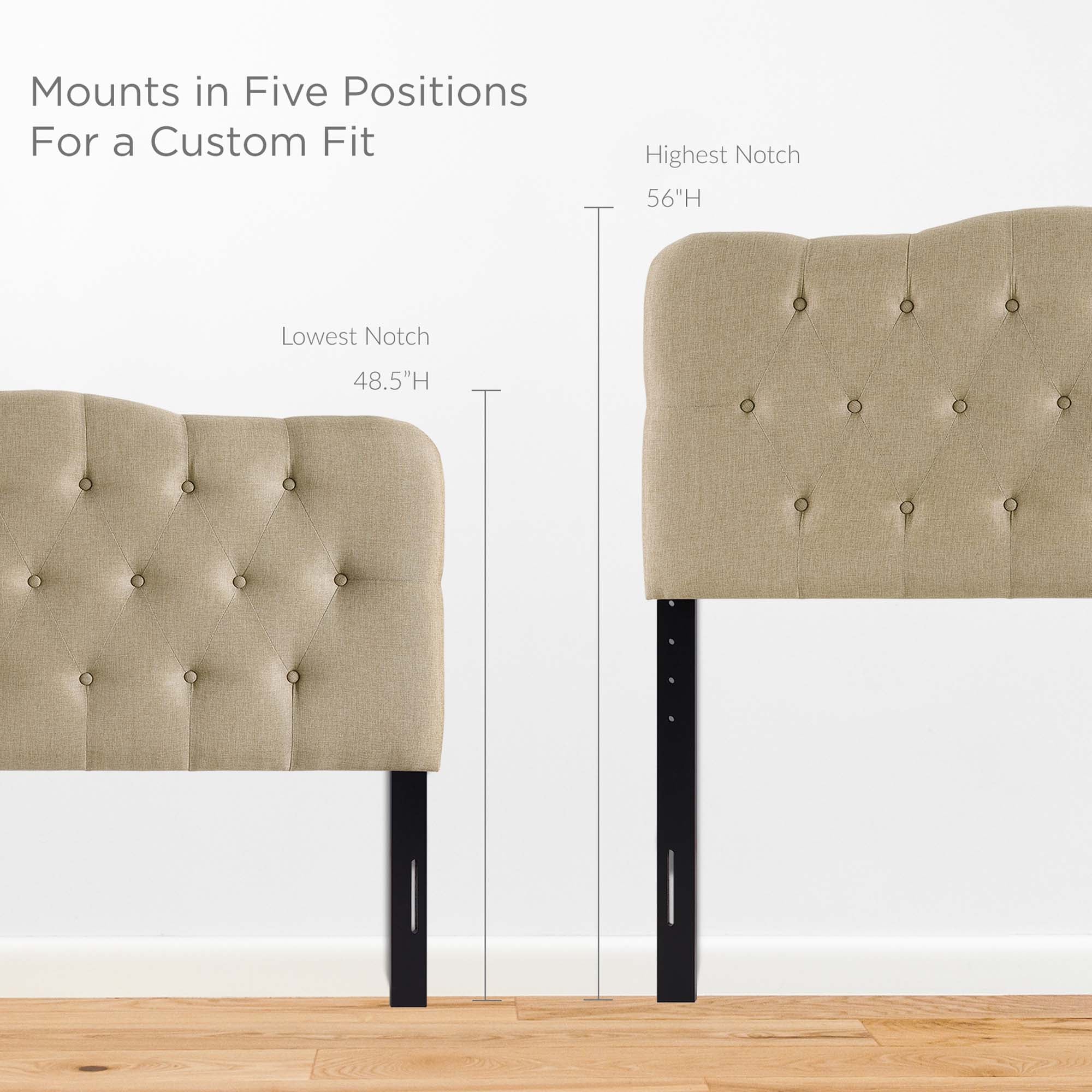 Modway Annabel Upholstered Fabric Queen Headboard