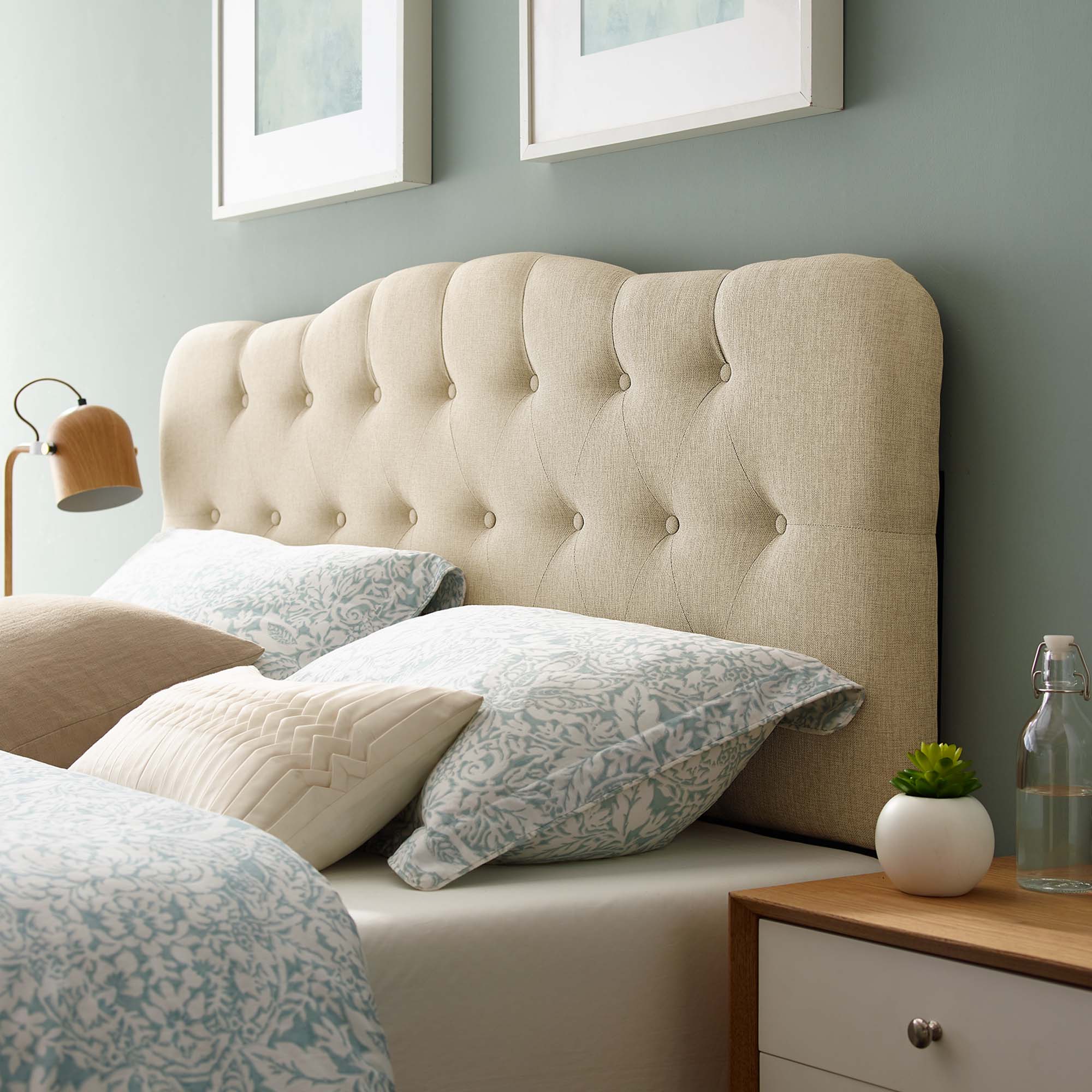 Modway Annabel Upholstered Fabric Queen Headboard