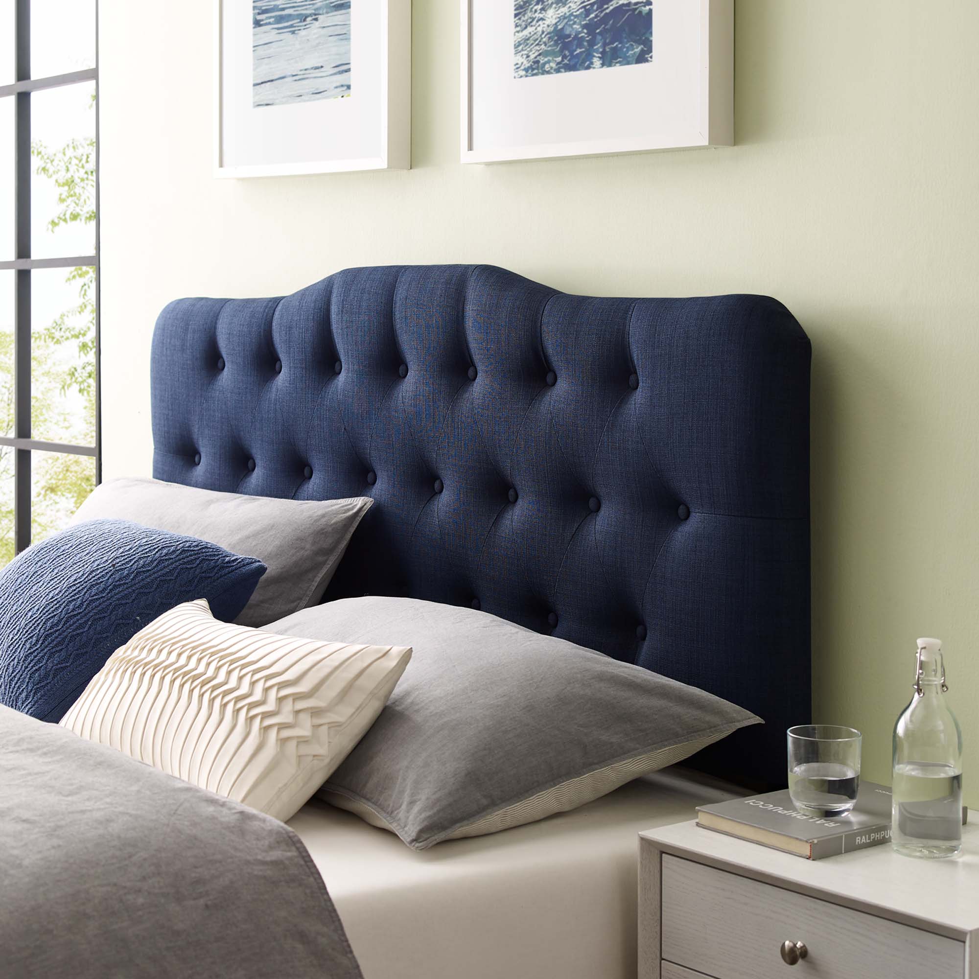 Modway Annabel Upholstered Fabric Queen Headboard