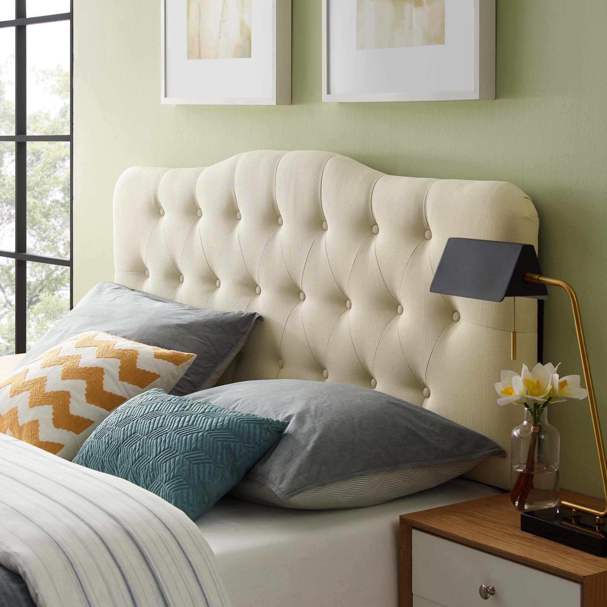 Modway Annabel Upholstered Fabric Full Headboard