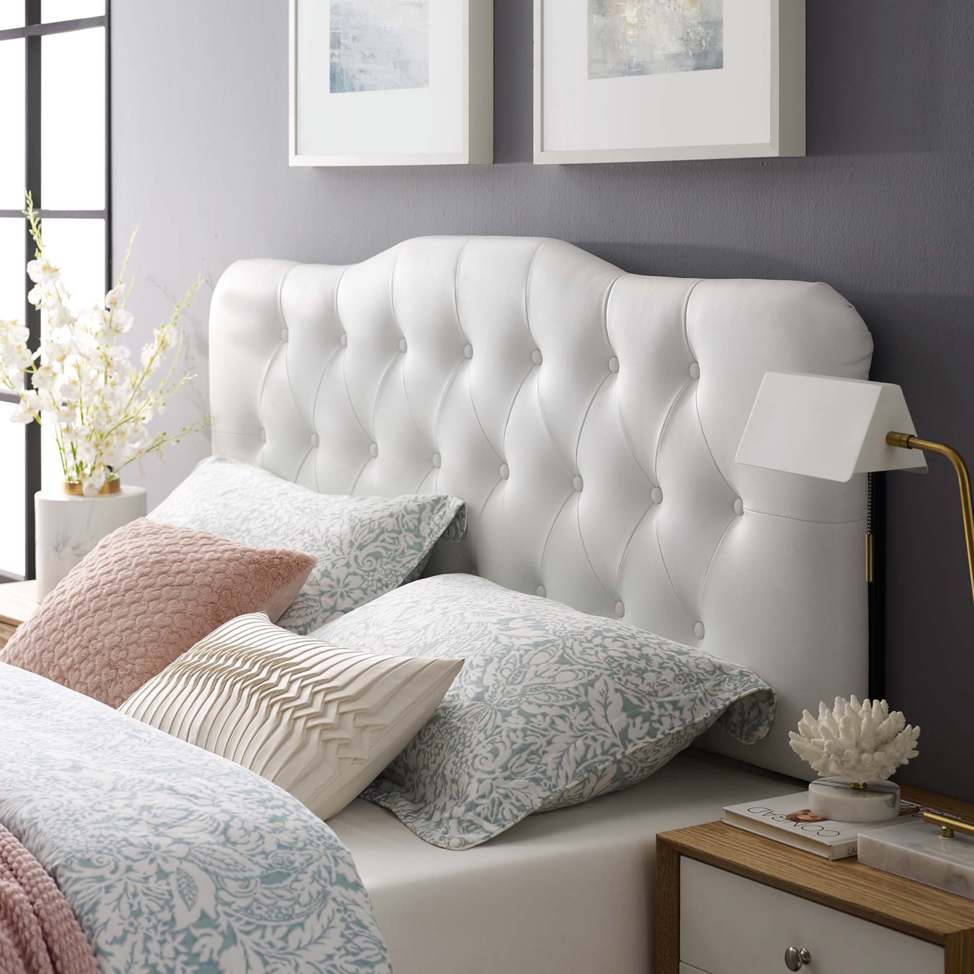 Modway Annabel Upholstered Vinyl Full Headboard